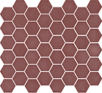 Skleněná mozaika Mozaika BURGUNDY MATT