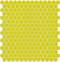 Obklad skleněná Mozaika 301C MAT hexagony 