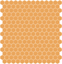 Skleněná mozaika Mozaika 326B SATINATO hexagony