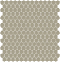 Obklad skleněná Mozaika 327A MAT hexagony 