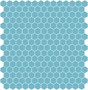 Obklad skleněná Mozaika 335B MAT hexagony 