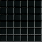 Keramická mozaika Mozaika Black mat 48