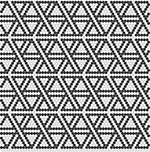 Skleněná mozaika Černobílá Mozaika JAZZ