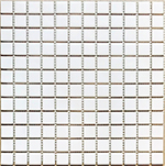 Obklad keramická Mozaika Bílá matná 23