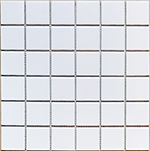 Keramická mozaika Mozaika Bílá matná 50