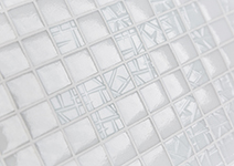 Mozaika 103A INTERLOCKED WHITE MIX