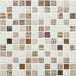 Skleněná mozaika Mozaika SAFARI BEIGE